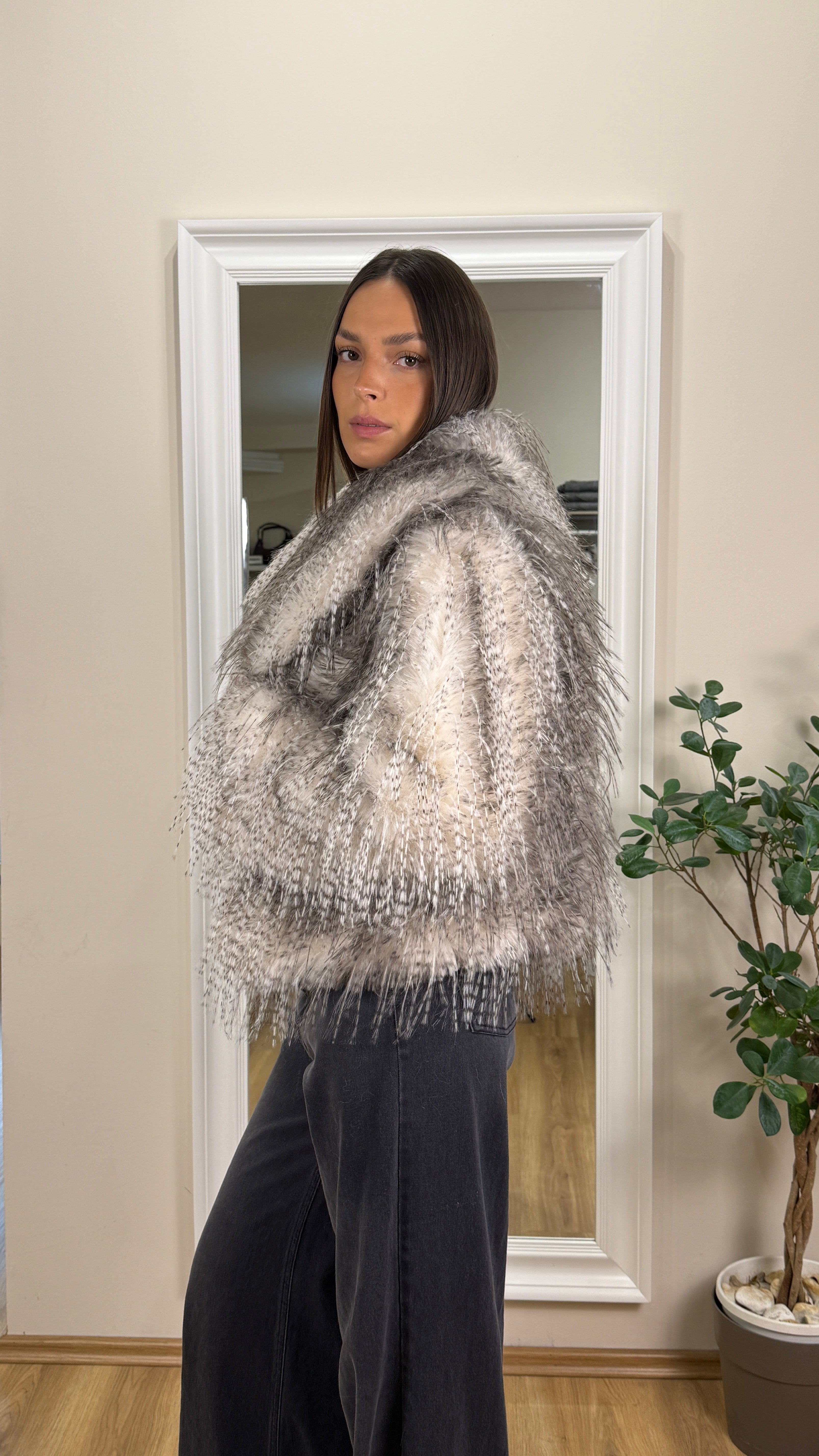 Pelliccia ecologica pelo mongolia.