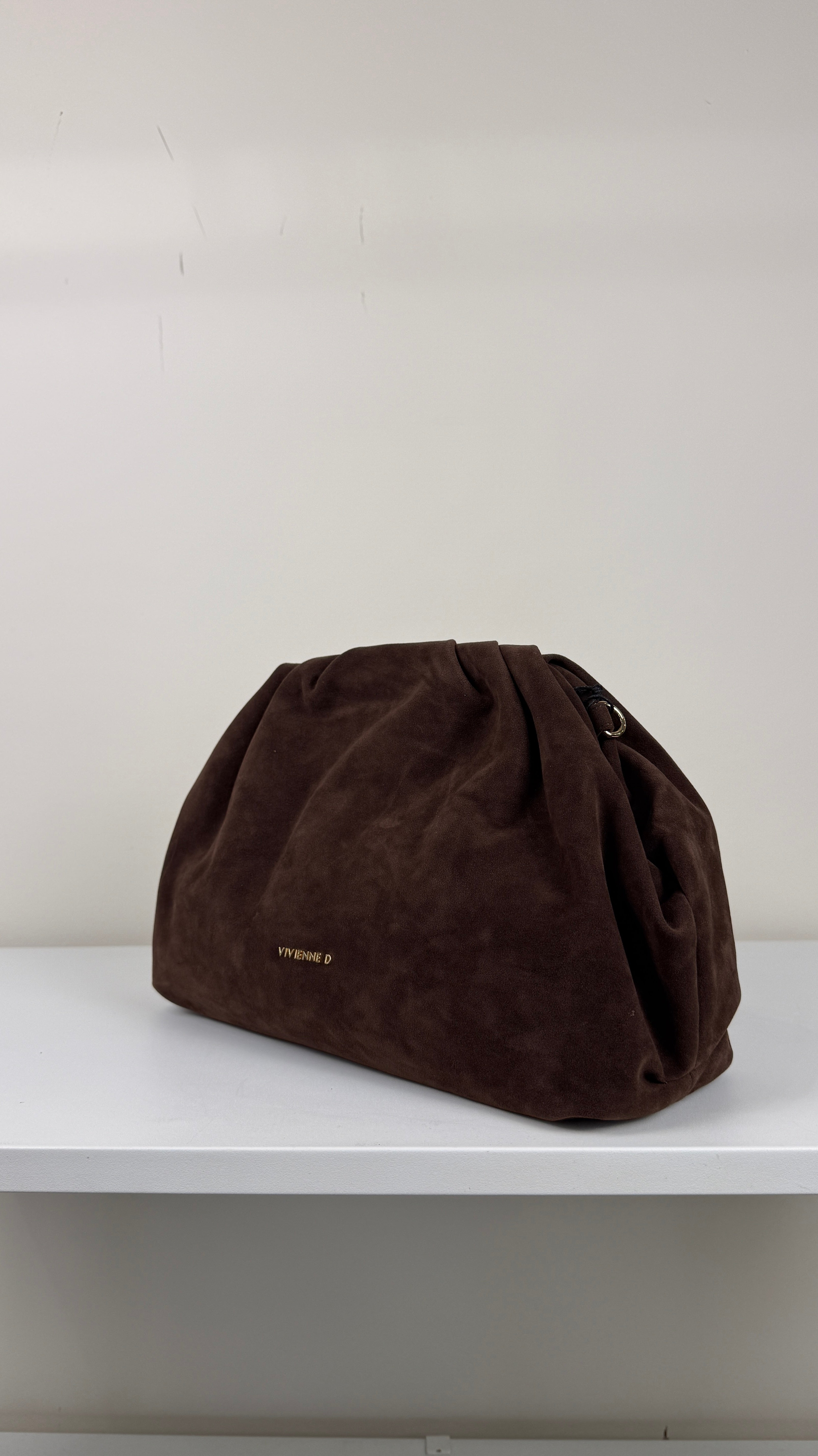 Borsa maxi pochette foliage VIVIENNE D.